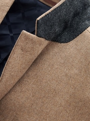 Stone Slim Fit Wool Donegal Suit Jacket - Image 5 of 9