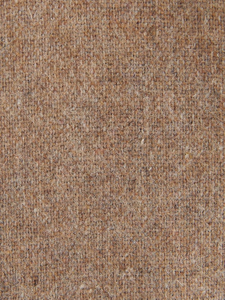 Stone Slim Fit Wool Donegal Suit Jacket - Image 9 of 9