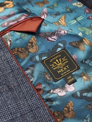 Marineblau/blau - Karierter paspelierter Anzug im Slim Fit: Sakko - Image 11 of 13