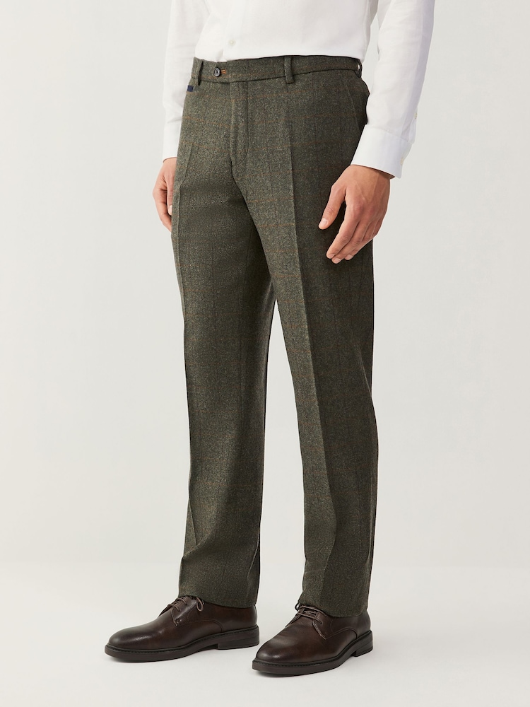 Vert - Standard - Costume à carreaux : pantalon - Image 1 of 10