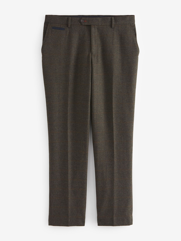 Vert - Standard - Costume à carreaux : pantalon - Image 7 of 10