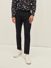 Navy Blue EDIT Slim Fit Suit Trousers - Image 1 of 5