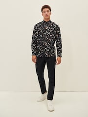 Navy Blue EDIT Slim Fit Suit Trousers - Image 2 of 5