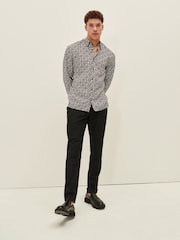 Black EDIT Slim Fit Suit Trousers - Image 2 of 5