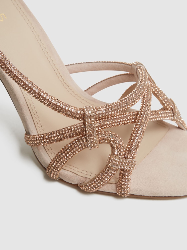 Sandalias de tacón con adornos Eryn de Reiss - Imagen 6 de 6