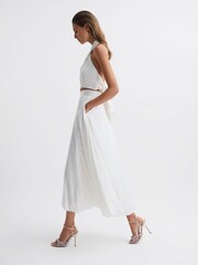 Nude - Sandalias de tacón con adornos Estel de Reiss - Imagen 1 de 6