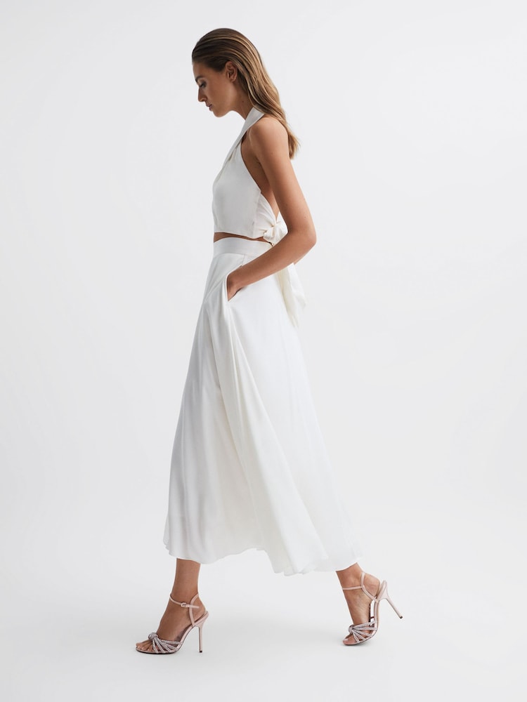 Nude - Sandalias de tacón con adornos Estel de Reiss - Imagen 1 de 6