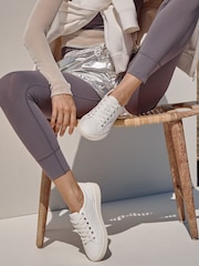 Vionic Winny Nubuck Leather Lace Up Trainers - Image 2 of 8