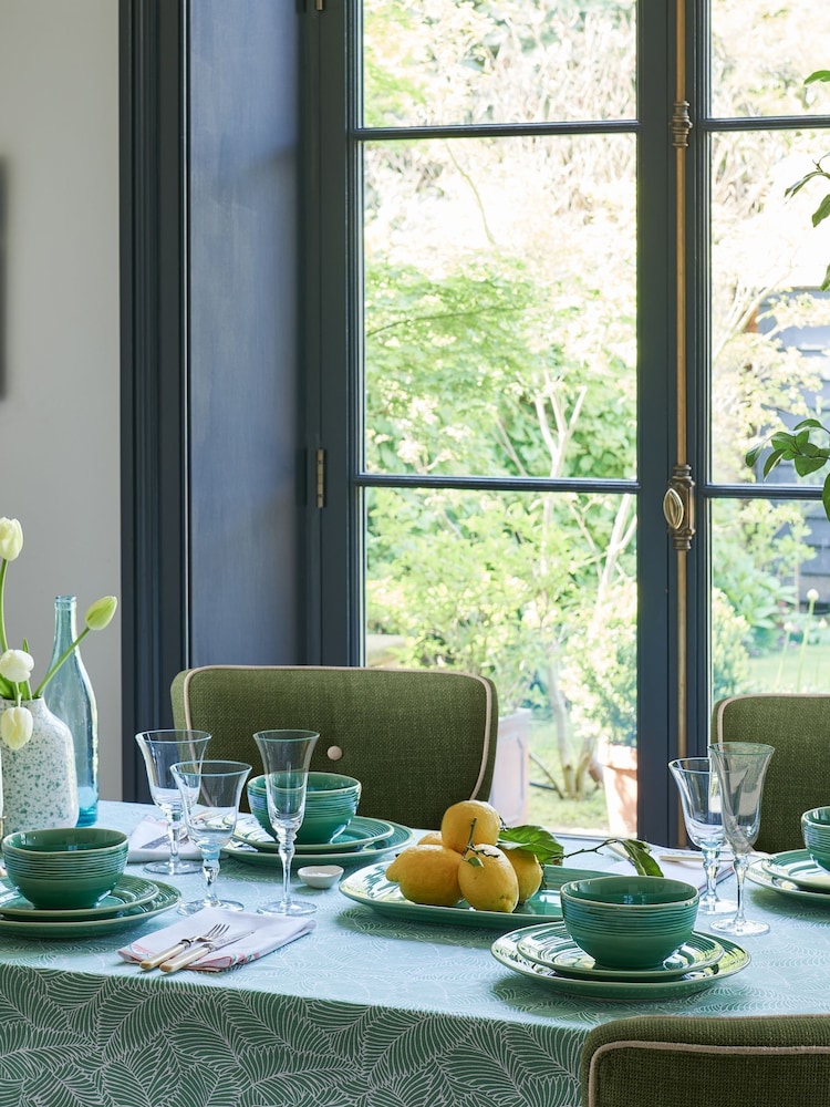 Nina Campbell Green Meadow Serving Platter - Image 2 of 5