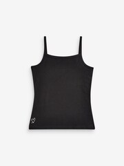 River Island Black Girls 100% Cotton Vest and Briefs Set 10 Pack - Image 3 of 10