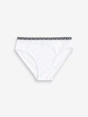 River Island Black Girls 100% Cotton Vest and Briefs Set 10 Pack - Image 9 of 10