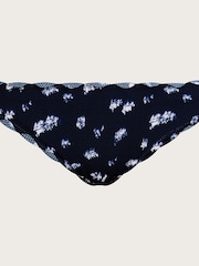 Monsoon Blue Batik Print Scallop Bikini Bottoms with Recycled Polyester - Image 4 of 4
