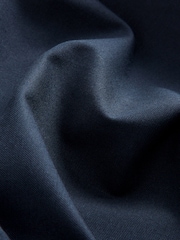 Navy Blue Slim Fit Stretch Oxford Short Sleeve Shirt - Image 7 of 7