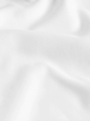 White Slim Fit Stretch Oxford Short Sleeve Shirt - Image 7 of 7