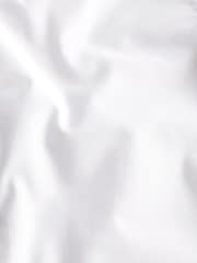 White Slim Fit Stretch Oxford Long Sleeve Shirt - Image 7 of 7