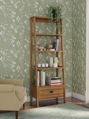 Laura Ashley Honey Garrat Ladder Shelving Unit - Image 1 of 4