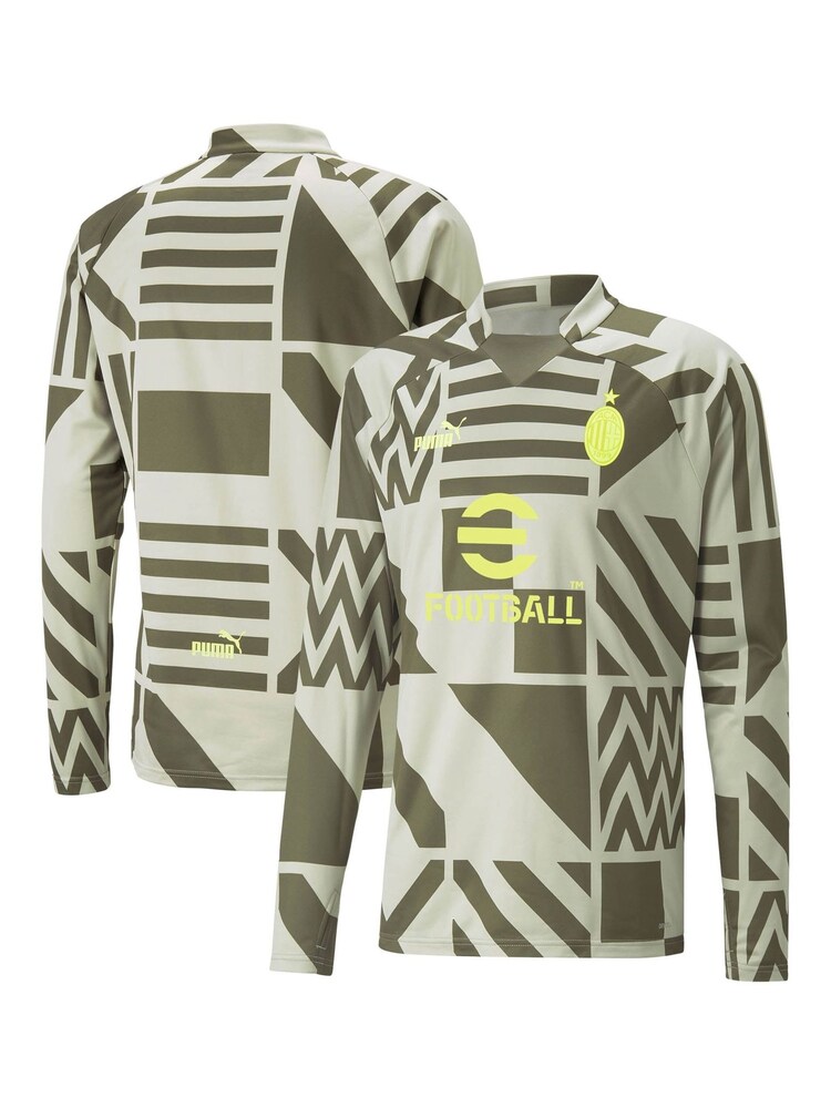 Puma Green AC Milan Pre Match Jumper - Image 1 of 3