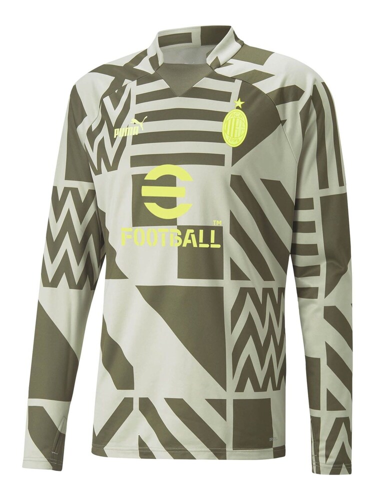 Puma Green AC Milan Pre Match Jumper - Image 3 of 3