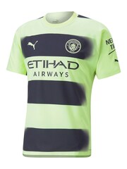 Puma green Manchester City Third Authentic Football Shirt 2022-23 - Image 2 of 3
