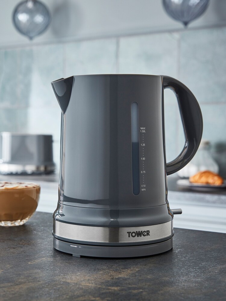 Tower Grey Belle 1.5L 3KW Jug Kettle - Image 1 of 8