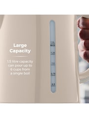 Tower Cream Belle 1.5L 3KW Jug Kettle - Image 4 of 8