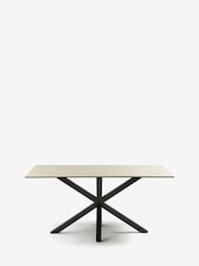 Natural Ceramic Astoria Ceramic 6 Seater Dining Table - Image 4 of 6
