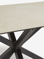 Natural Ceramic Astoria Ceramic 6 Seater Dining Table - Image 6 of 6