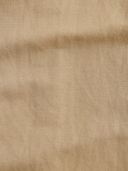 Camel Brown Cargo Sleeveless Drawstring Waist Jumpsuit - Image 7 of 8