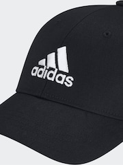 adidas Black Baseball 100% Cotton Cap - Image 2 of 6