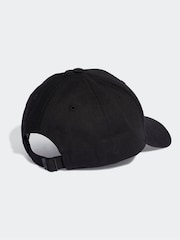 adidas Black Baseball 100% Cotton Cap - Image 4 of 6