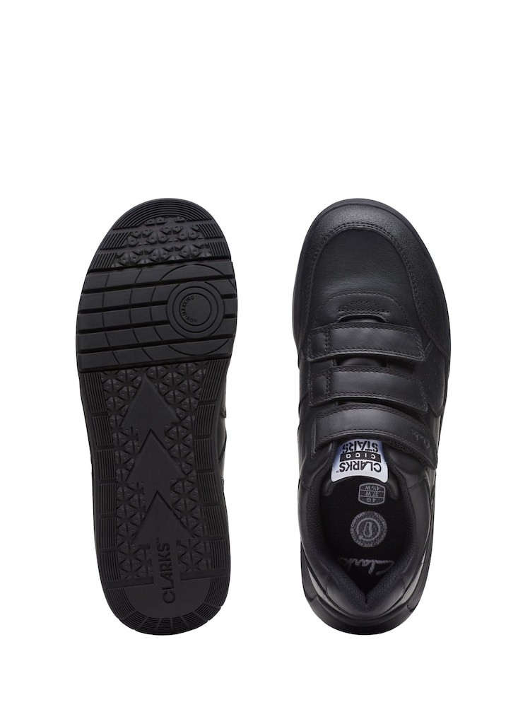 Clarks Black Multi Fit Cica Star Orb Trainers - Image 7 of 7