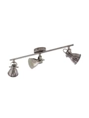 Eglo Cream Seras Antiquenickel 3 Lights Pendant Ceiling Light - Image 2 of 3