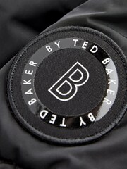 Dolg črn nepremočljiv plašč Baker by Ted Baker - Slika 15 iz 15