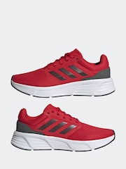 adidas Red Galaxy 6 Trainers - Image 3 of 7