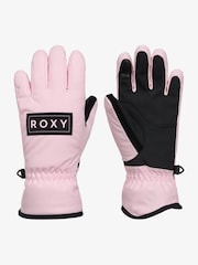 Roxy Pink Freshfield Technical Snow Gloves - Image 1 of 4