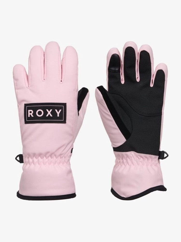 Roxy Pink Freshfield Technical Snow Gloves - Image 1 of 4 Roxy Pink Freshfield Technical Snow Gloves - Image 1 of 4