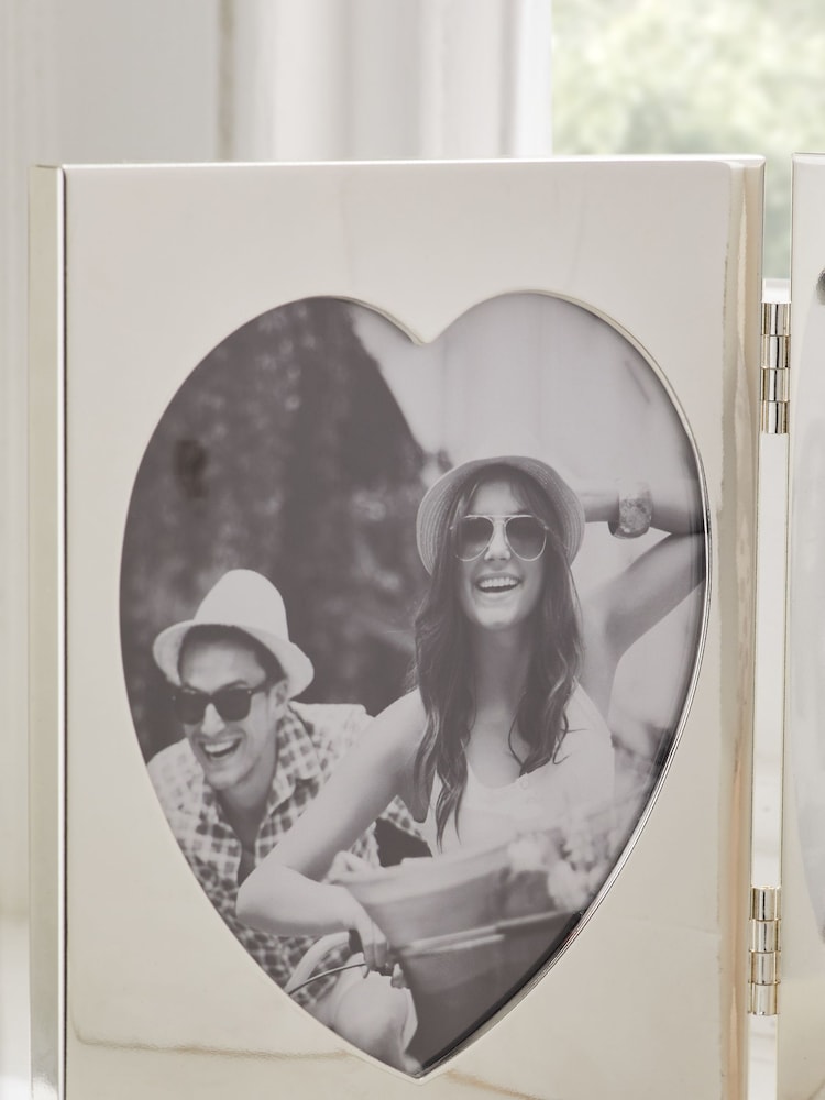 Heart Two 6x4 Aperture Picture Frame - صورة 2 من 4 Heart Two 6x4 Aperture Picture Frame - صورة 2 من 4