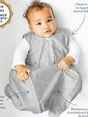 Halo Grey SleepSack Ideal Temp 1 TOG Sleeping Bag - Image 4 of 4