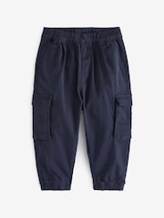Navy Blue Cargo Trousers (3mths-7yrs) - Image 5 of 6