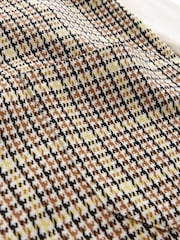 Neutral Check Jacquard Pinafore Dress And Top Set (3-16yrs) - Image 8 of 9