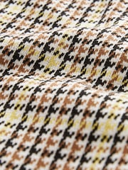 Neutral Check Jacquard Pinafore Dress And Top Set (3-16yrs) - Image 9 of 9