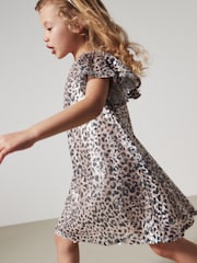 Animal Print Sequin Dress (3-16yrs) - Image 2 of 5