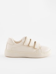 Netural White Trainers - Image 2 of 5