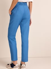 Blau - Utility-Hose in Tailored-Fit mit schmal zulaufendem Bein - Bild 3 von 5