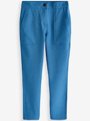 Blau - Utility-Hose in Tailored-Fit mit schmal zulaufendem Bein - Bild 5 von 5