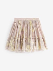 Pink/ Gold Foil Sparkle Skirt (3-16yrs) - Image 5 of 5