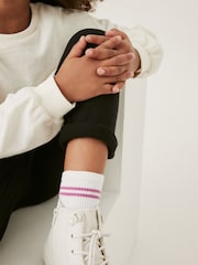 Black Fleece Lined Joggers (3-16yrs) - Image 3 of 6
