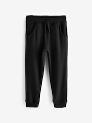 Black Fleece Lined Joggers (3-16yrs) - Image 4 of 6