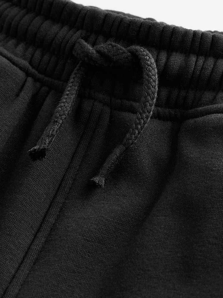 Black Fleece Lined Joggers (3-16yrs) - Image 6 of 6