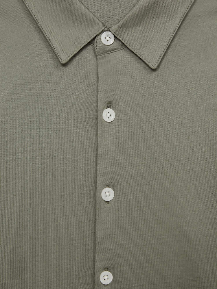 Reiss Sage Hendon 9-13 yrs Cotton Button Through Shirt - Image 7 of 7